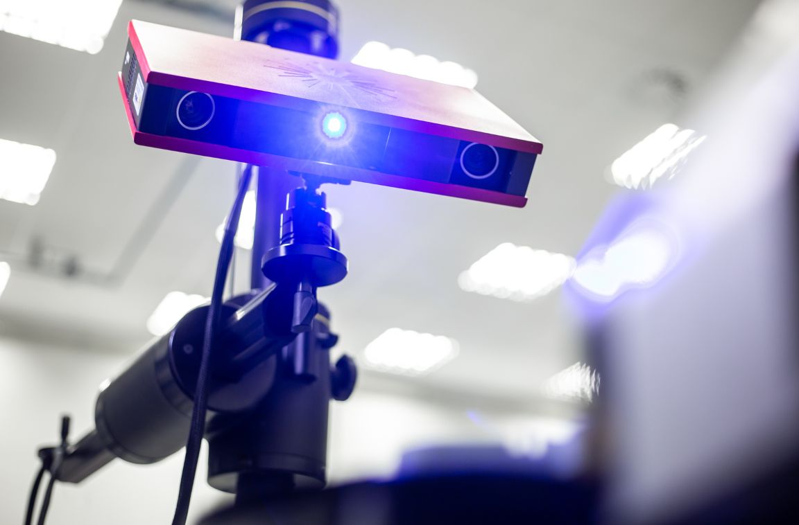 a 3D laser scanner
