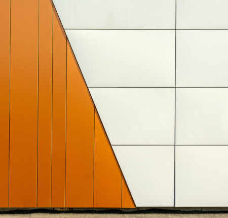custom fabrication project with metal panels